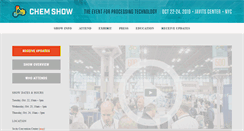 Desktop Screenshot of chemshow.com